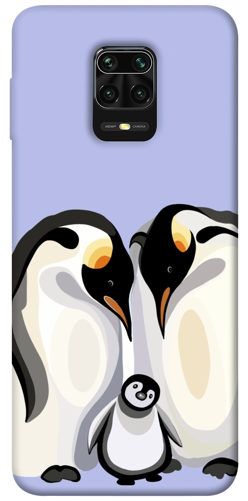 Чохол Penguin family для Xiaomi Redmi Note 9 Pro