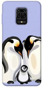 Чохол Penguin family для Xiaomi Redmi Note 9S