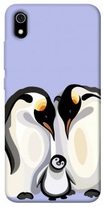 Чохол Penguin family для Xiaomi Redmi 7A