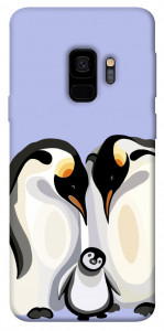 Чехол Penguin family для Galaxy S9