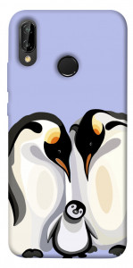 Чехол Penguin family для Huawei P20 Lite