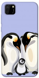Чохол Penguin family для Huawei Y5p