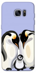 Чехол Penguin family для Galaxy S7 Edge