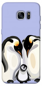 Чохол Penguin family для Galaxy S7 Edge