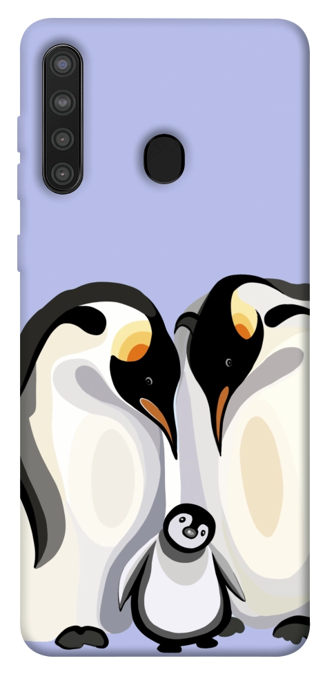 Чохол Penguin family для Galaxy A21