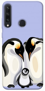 Чохол Penguin family для Huawei Y6p