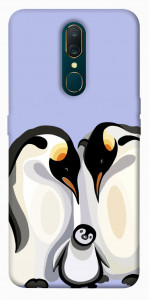 Чохол Penguin family для OPPO A9