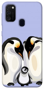 Чехол Penguin family для Samsung Galaxy M30s