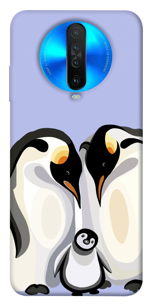 Чохол Penguin family для Xiaomi Redmi K30