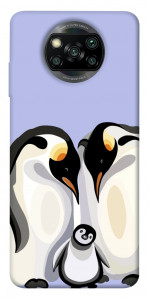 Чехол Penguin family для Xiaomi Poco X3 NFC