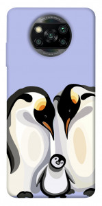 Чехол Penguin family для Xiaomi Poco X3 Pro