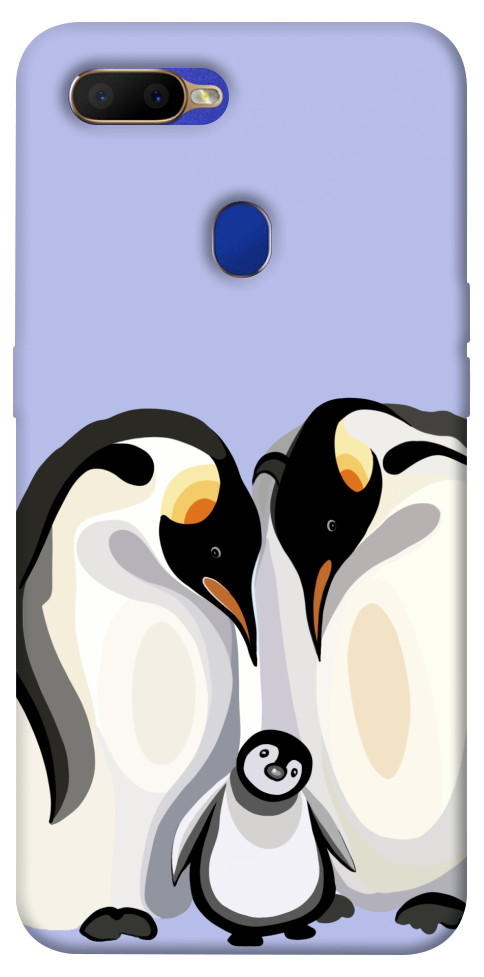 Чохол Penguin family для Oppo A5s