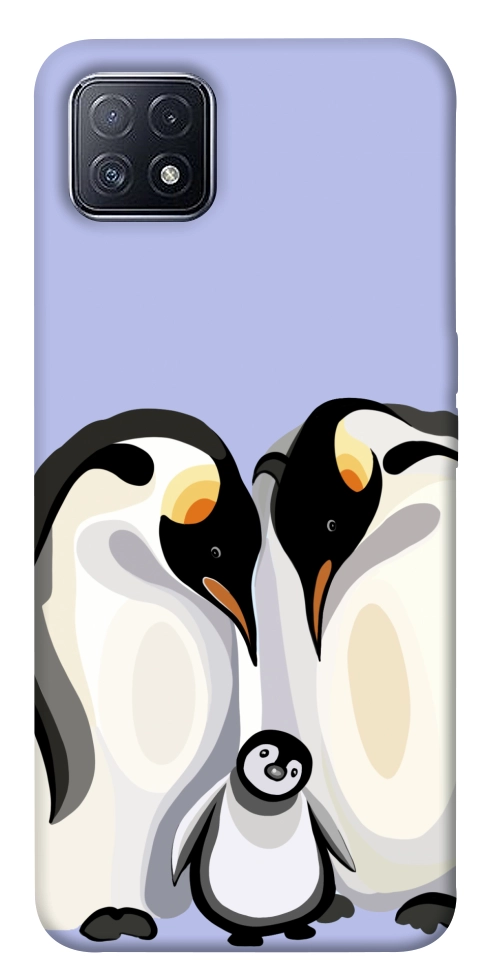 Чехол Penguin family для Oppo A73