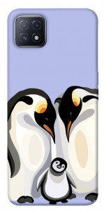 Чохол Penguin family для Oppo A73