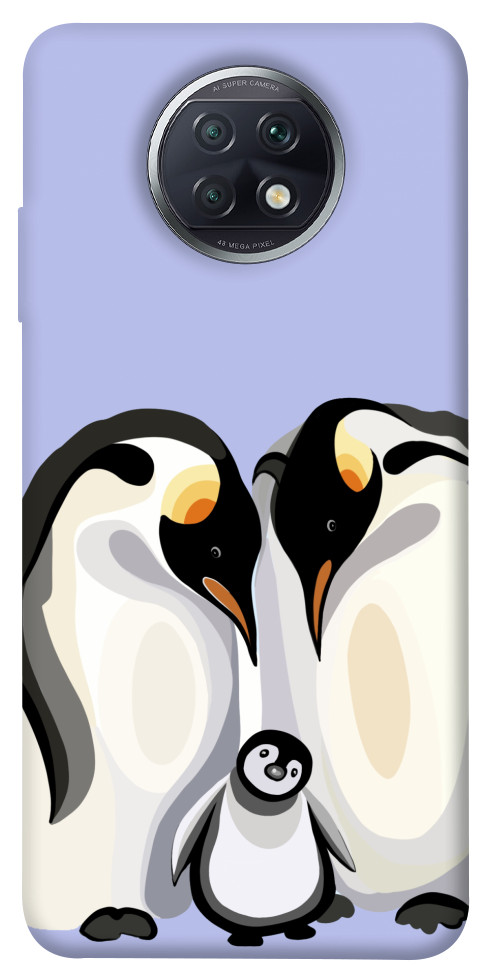 Чохол Penguin family для Xiaomi Redmi Note 9T