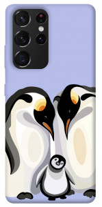 Чехол Penguin family для Galaxy S21 Ultra