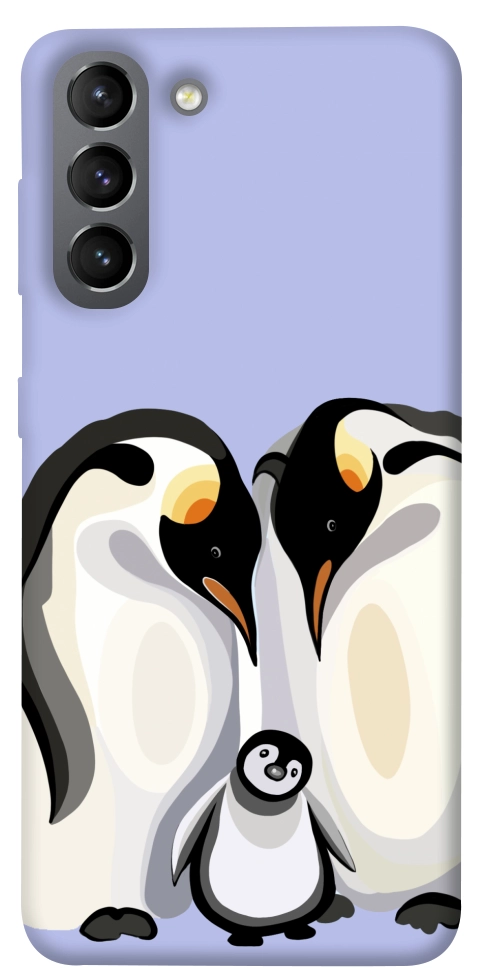 Чохол Penguin family для Galaxy S21