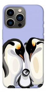 Чохол Penguin family для iPhone 13 Pro