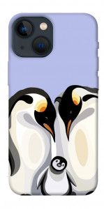 Чехол Penguin family для iPhone 13 mini