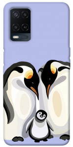 Чохол Penguin family для Oppo A54 4G