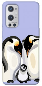 Чохол Penguin family для Oneplus 9 pro