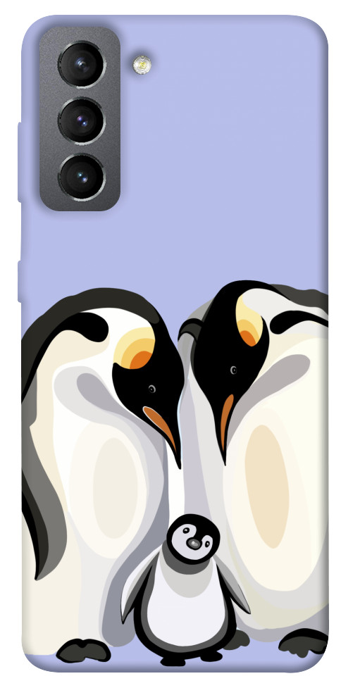 Чохол Penguin family для Galaxy S21 FE