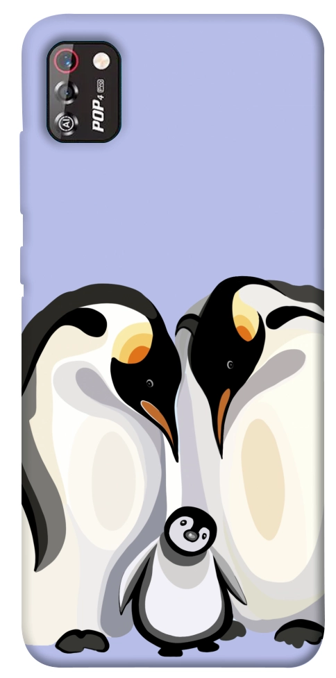 Чехол Penguin family для TECNO POP 4 Pro