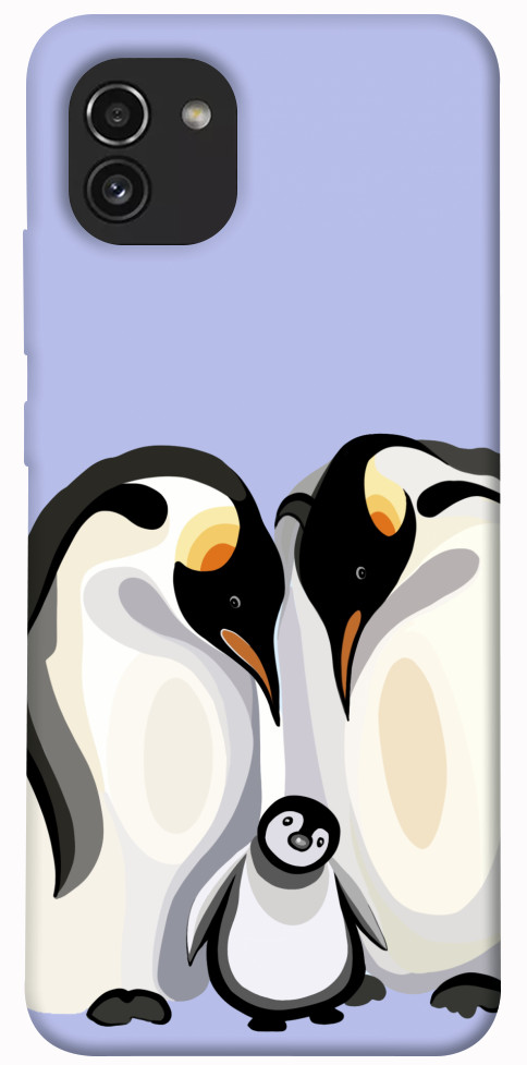 Чохол Penguin family для Galaxy A03