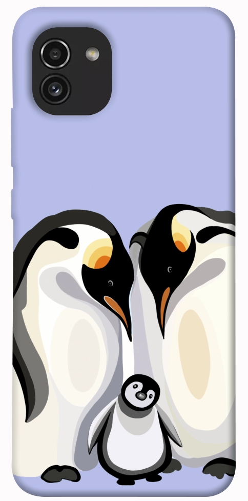 Чехол Penguin family для Galaxy A03