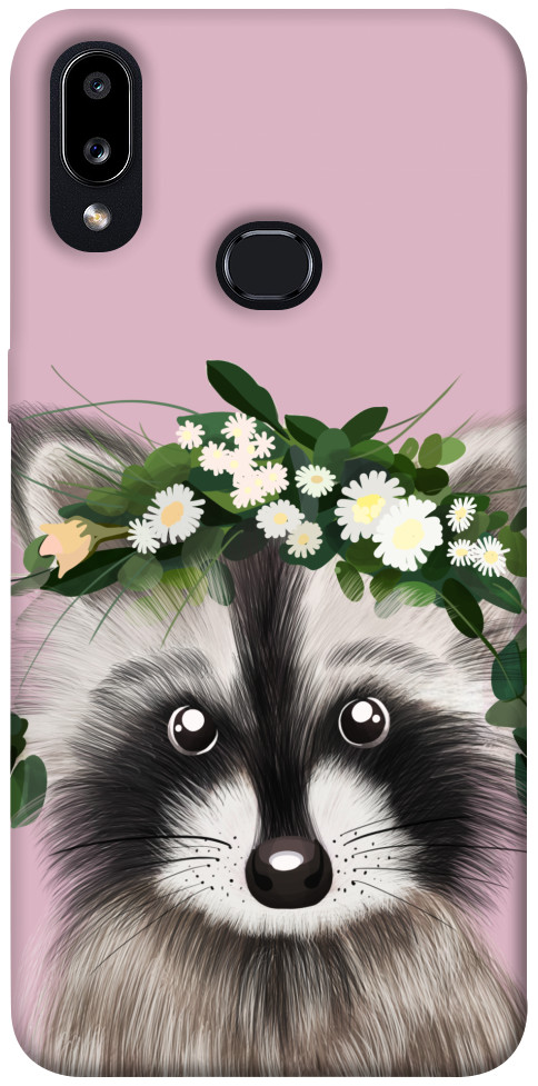 Чохол Raccoon in flowers для Galaxy A10s (2019)