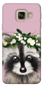 Чехол Raccoon in flowers для Galaxy A5 (2017)