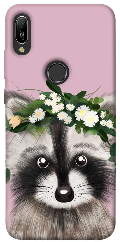 

Чехол Raccoon in flowers для Huawei Y6 (2019) 1362907