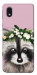 Чехол Raccoon in flowers для Galaxy M01 Core