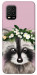 Чохол Raccoon in flowers для Xiaomi Mi 10 Lite