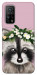 Чохол Raccoon in flowers для Xiaomi Mi 10T