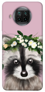 Чохол Raccoon in flowers для Xiaomi Mi 10T Lite