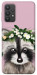 Чехол Raccoon in flowers для Galaxy A32 4G