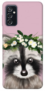 Чохол Raccoon in flowers для Galaxy M52