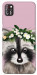 Чохол Raccoon in flowers для TECNO POP 4 Pro