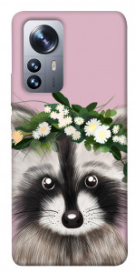 Чохол Raccoon in flowers для Xiaomi 12X