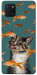 Чохол Cat with fish для Galaxy Note 10 Lite (2020)