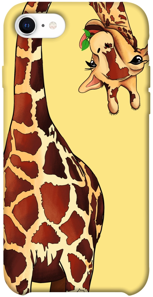 Чехол Cool giraffe для iPhone SE (2020)