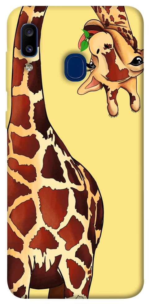 Чохол Cool giraffe для Galaxy A20 (2019)