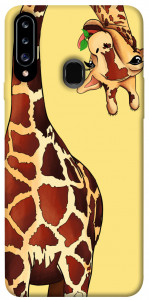 Чехол Cool giraffe для Galaxy A20s (2019)
