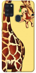 Чехол Cool giraffe для Galaxy A21s (2020)