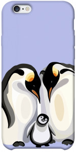 Чехол Penguin family для iPhone 6 plus (5.5'')