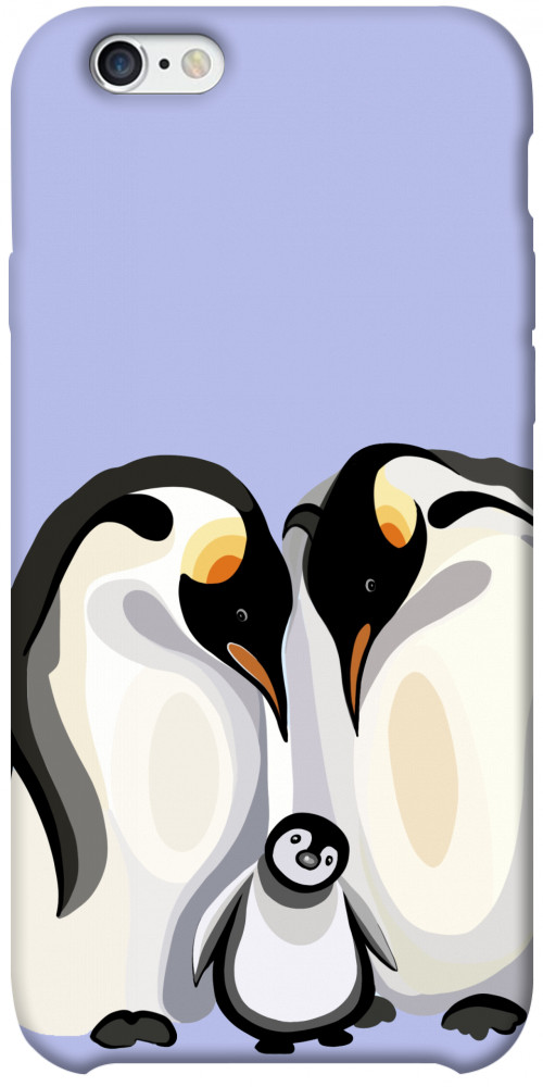 Чехол Penguin family для iPhone 6S Plus