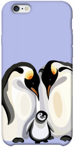 Чехол Penguin family для iPhone 6s plus (5.5'')