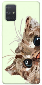 Чохол Cat muzzle для Galaxy A71 (2020)
