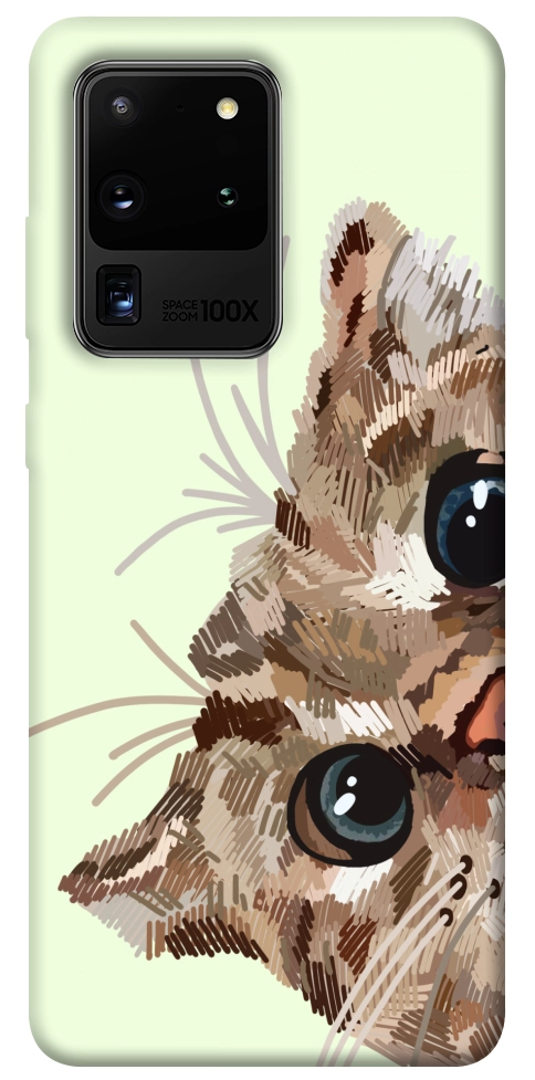 Чохол Cat muzzle для Galaxy S20 Ultra (2020)